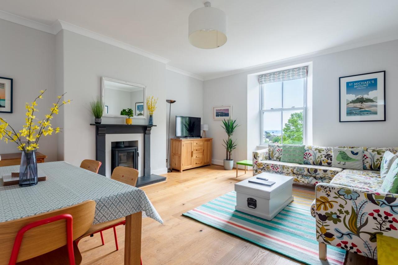 Manacles - Spacious Flat Near Beach With Sea Views & Parking Falmouth Exterior foto